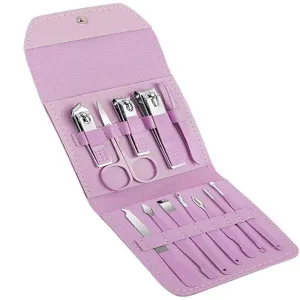 12Pcs Nail Clipper Nail Kits Ec-25 Purple