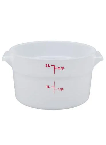 2 QT Food Storage Container