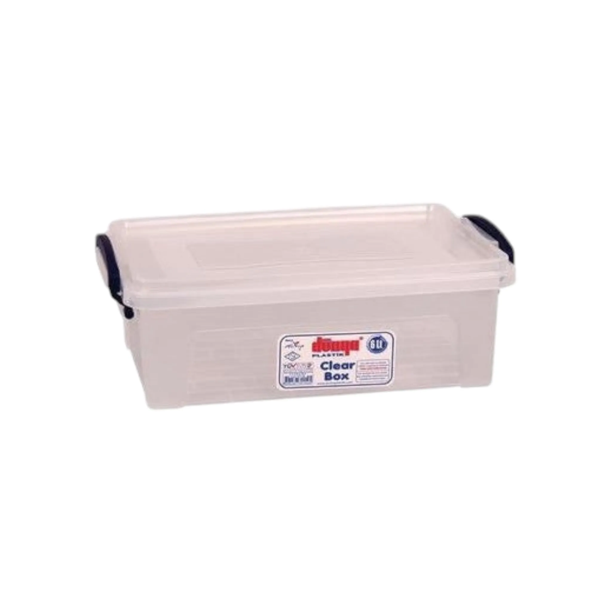 6L Storage Box Clear Niche