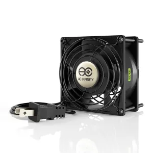 AC Infinity AXIAL 9238, Muffin 120V AC Cooling Fan, 92mm x 92mm x 38mm