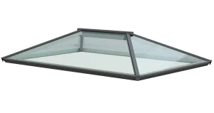 Atlas Contemporary Aluminium Roof Lantern - Active Blue Glazing