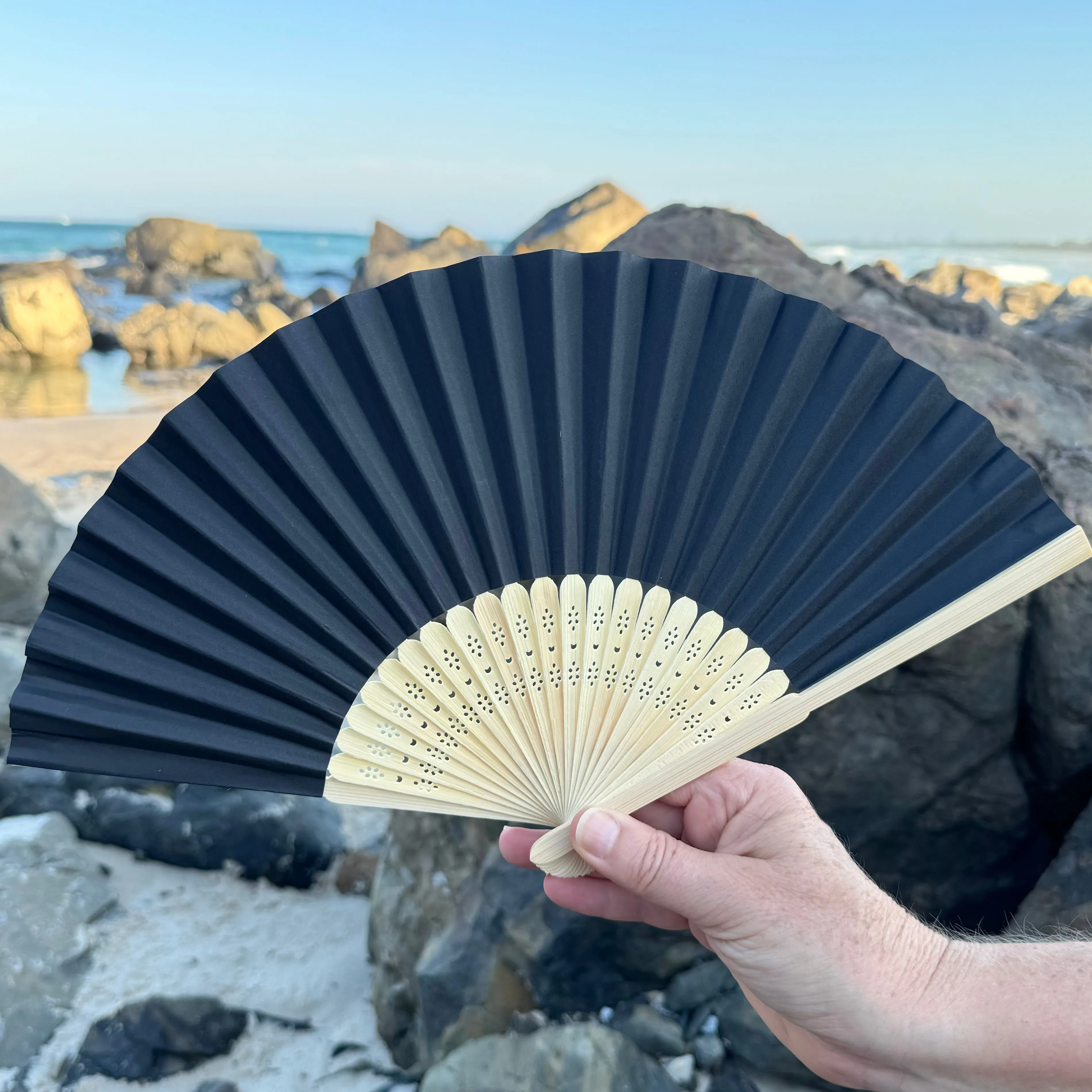 Bamboo/Paper Hand Fan