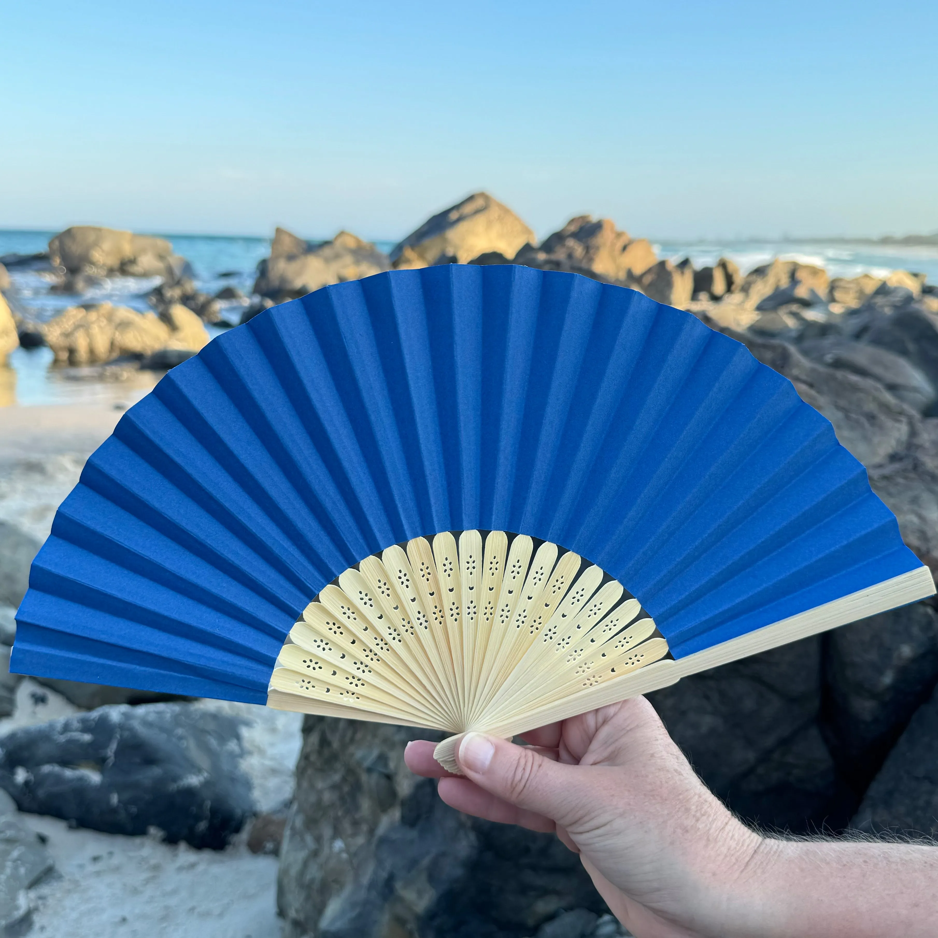 Bamboo/Paper Hand Fan