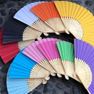 Bamboo/Paper Hand Fan