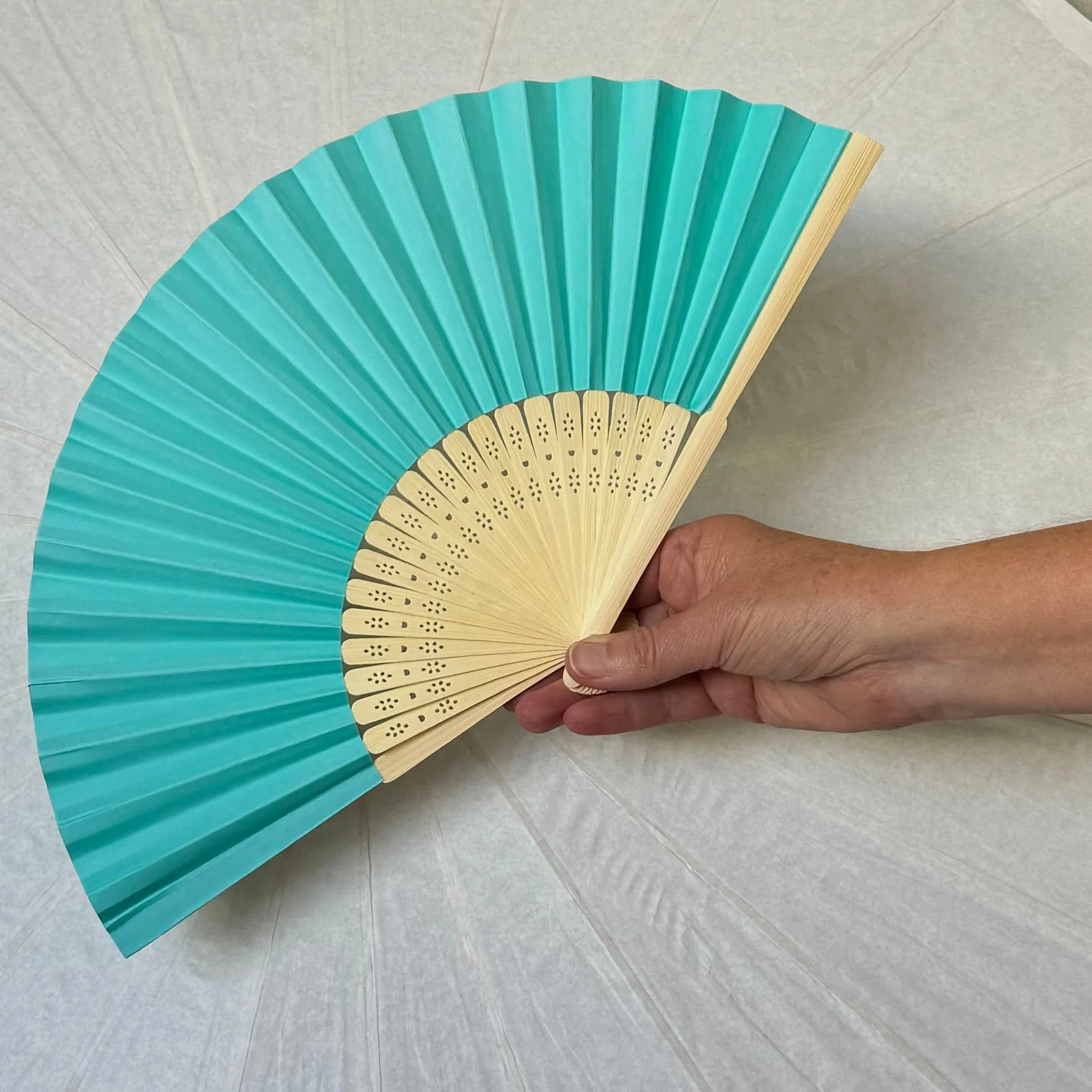 Bamboo/Paper Hand Fan