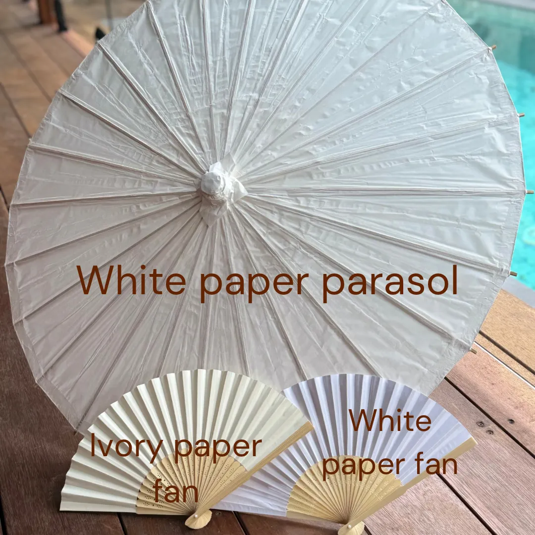 Bamboo/Paper Hand Fan