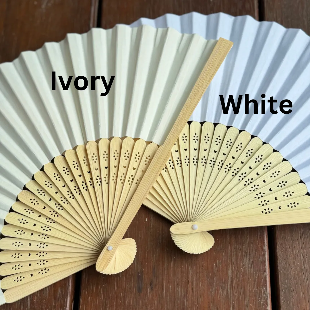 Bamboo/Paper Hand Fan