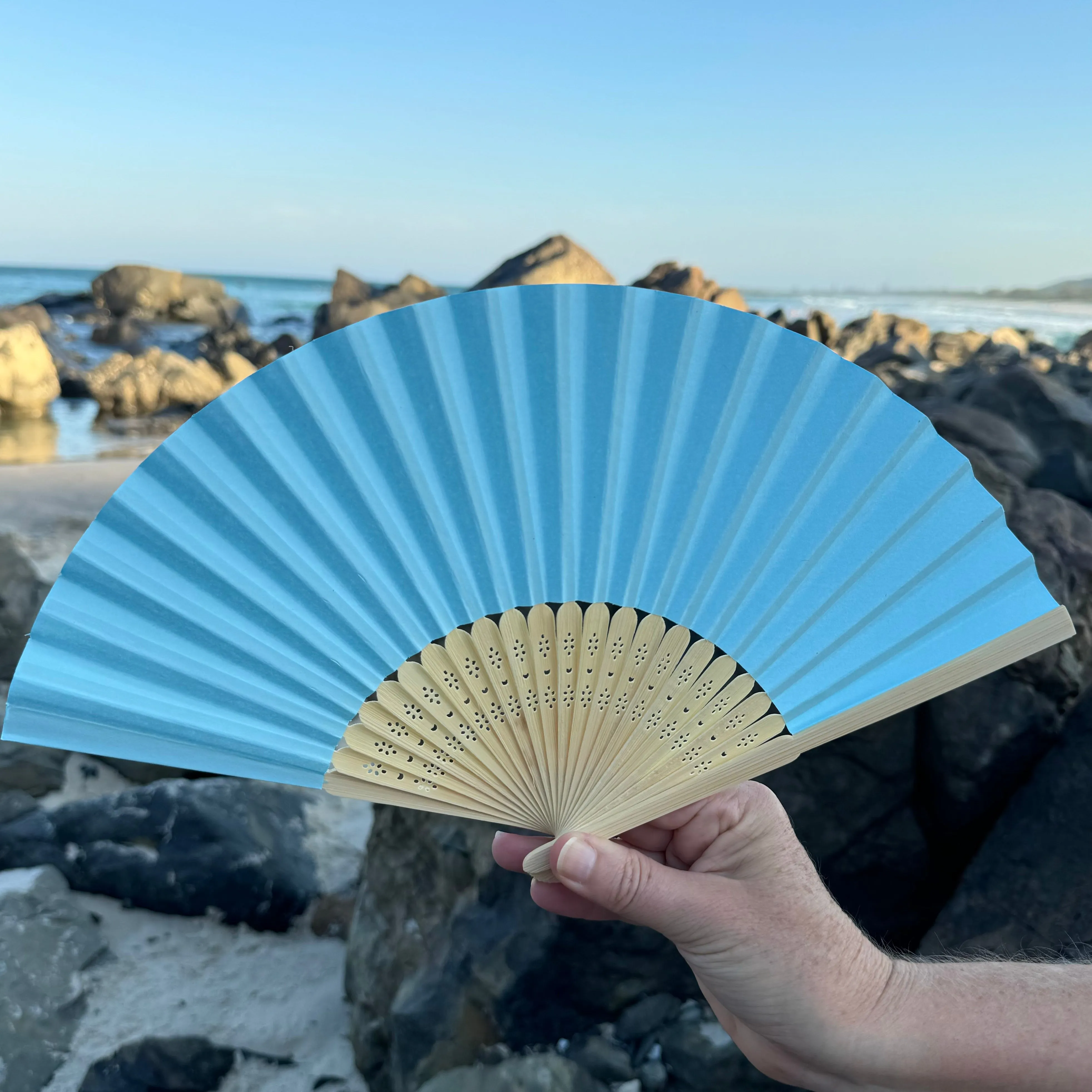 Bamboo/Paper Hand Fan