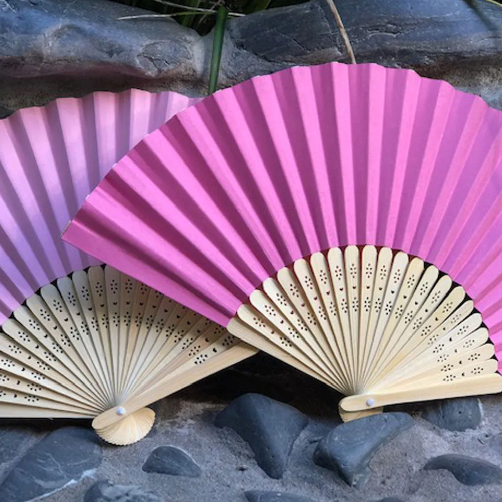 Bamboo/Paper Hand Fan