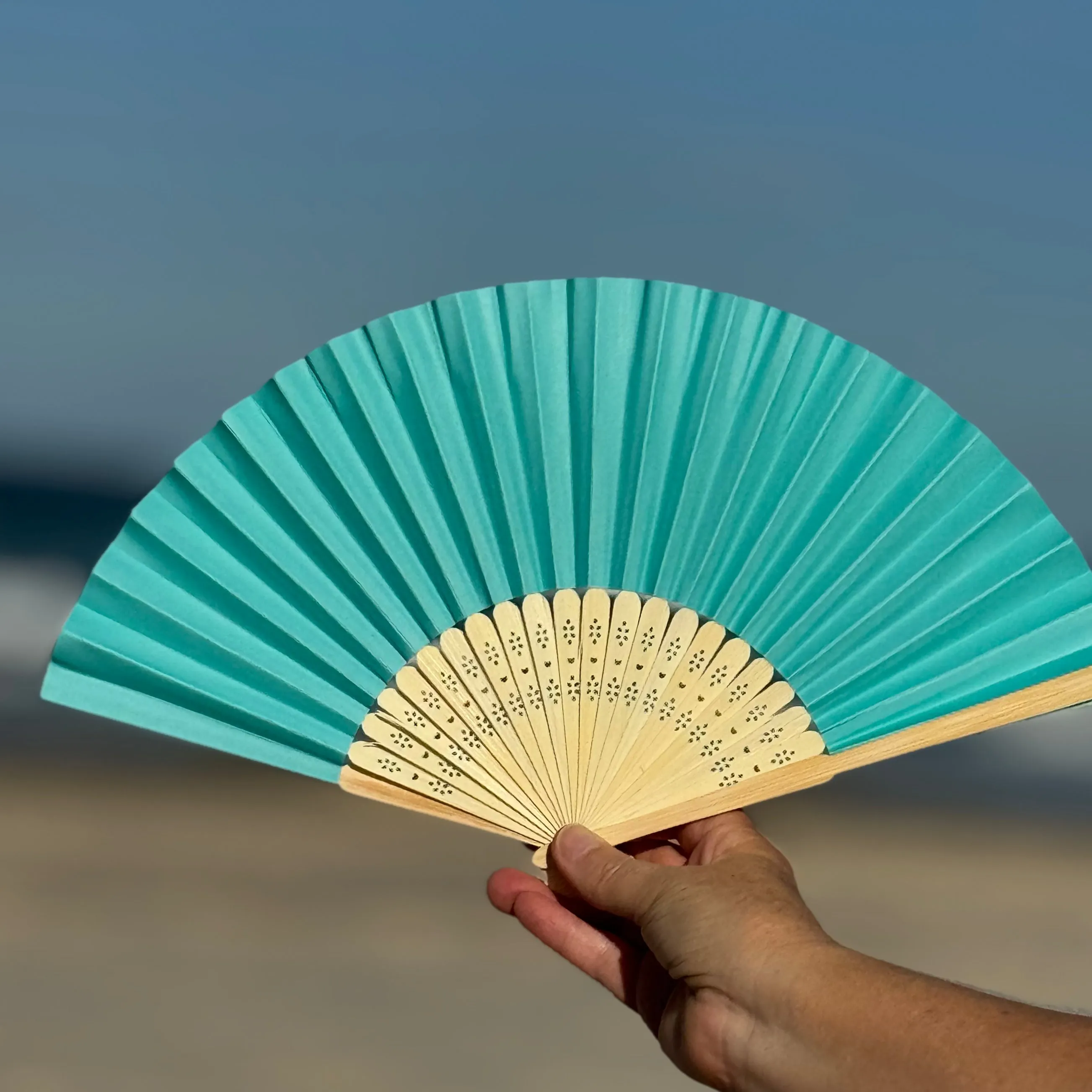 Bamboo/Paper Hand Fan