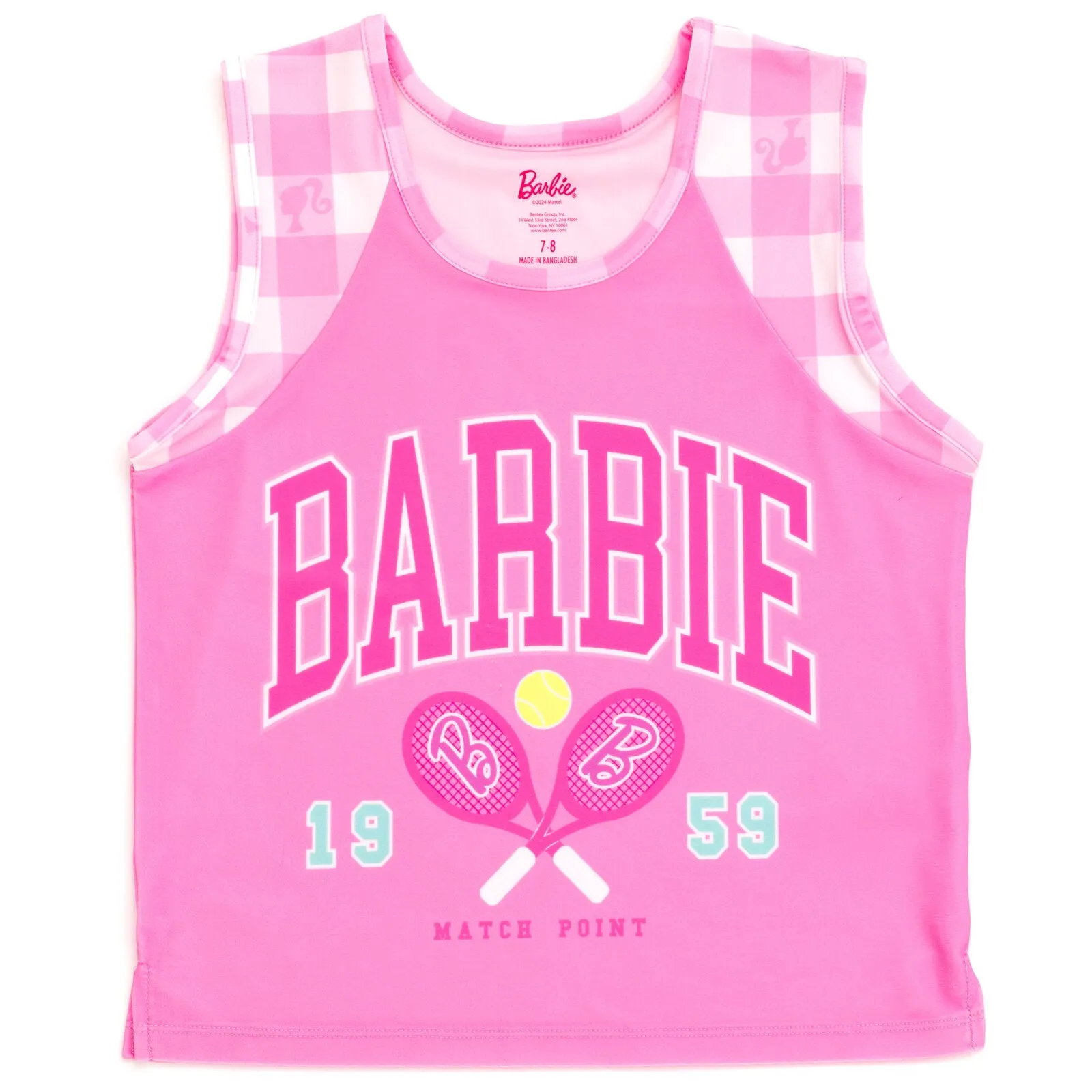 Barbie Tank Top and Pleated Skort Outfit Set