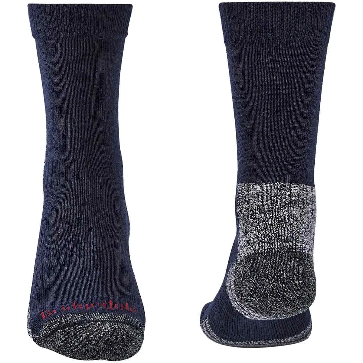 Bridgedale Mens Hike Lightweight Merino Boot Sock Navy/Grey