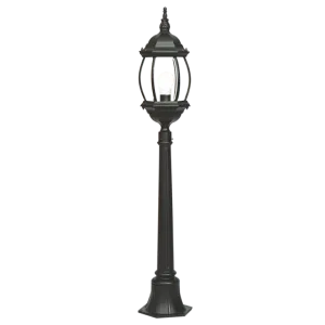 Bright Star Lighting LFL004/1 BLACK Standing Lantern