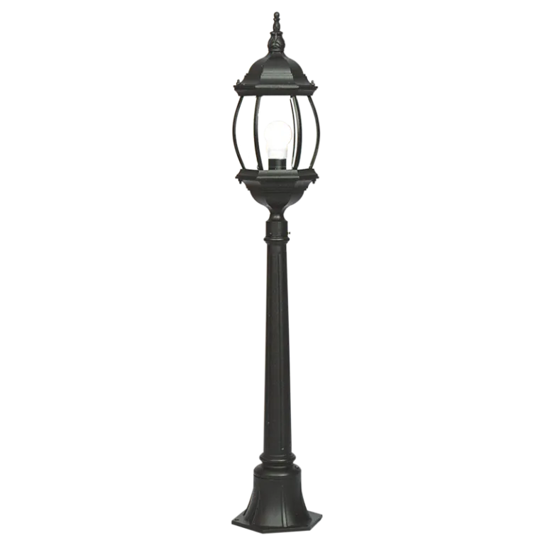 Bright Star Lighting LFL004/1 BLACK Standing Lantern