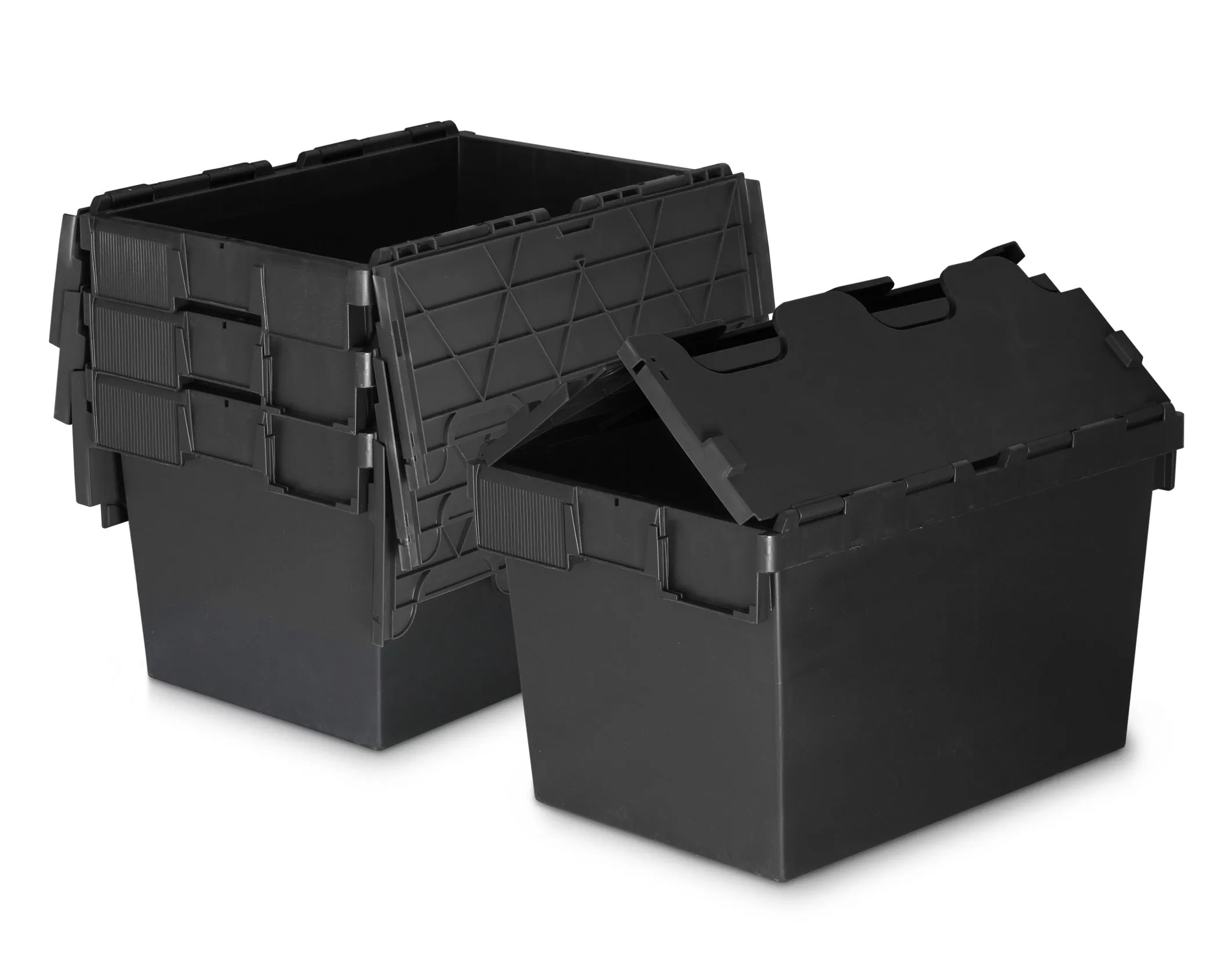 *Bundle of 4* 64L Attached Lid Container Original Totebox (600x400x365mm)