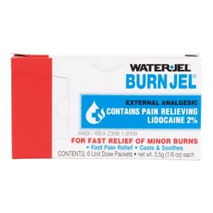 Burn Relief Water Jel® Burn Jel® Topical Gel 3.5 Gram Individual Packet - Safeguard US Operating LLC  Mfr# 100U-6.00.000