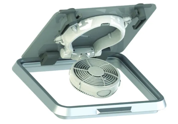 Caframo Taku - Hatch Mounted Fan White 12v