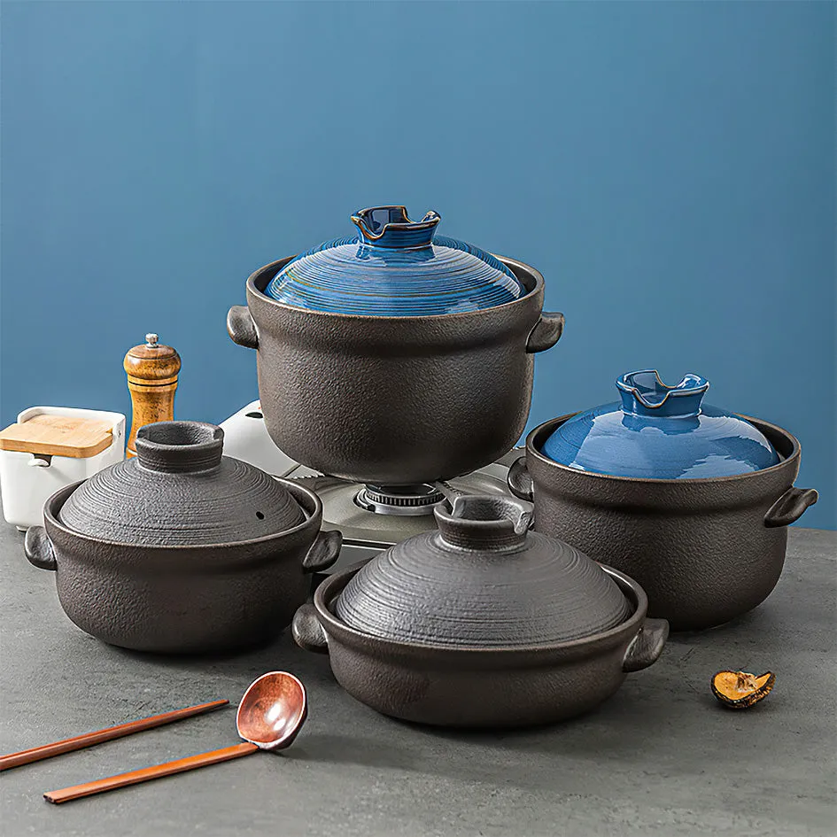 Ceramic Casserole Pot Set