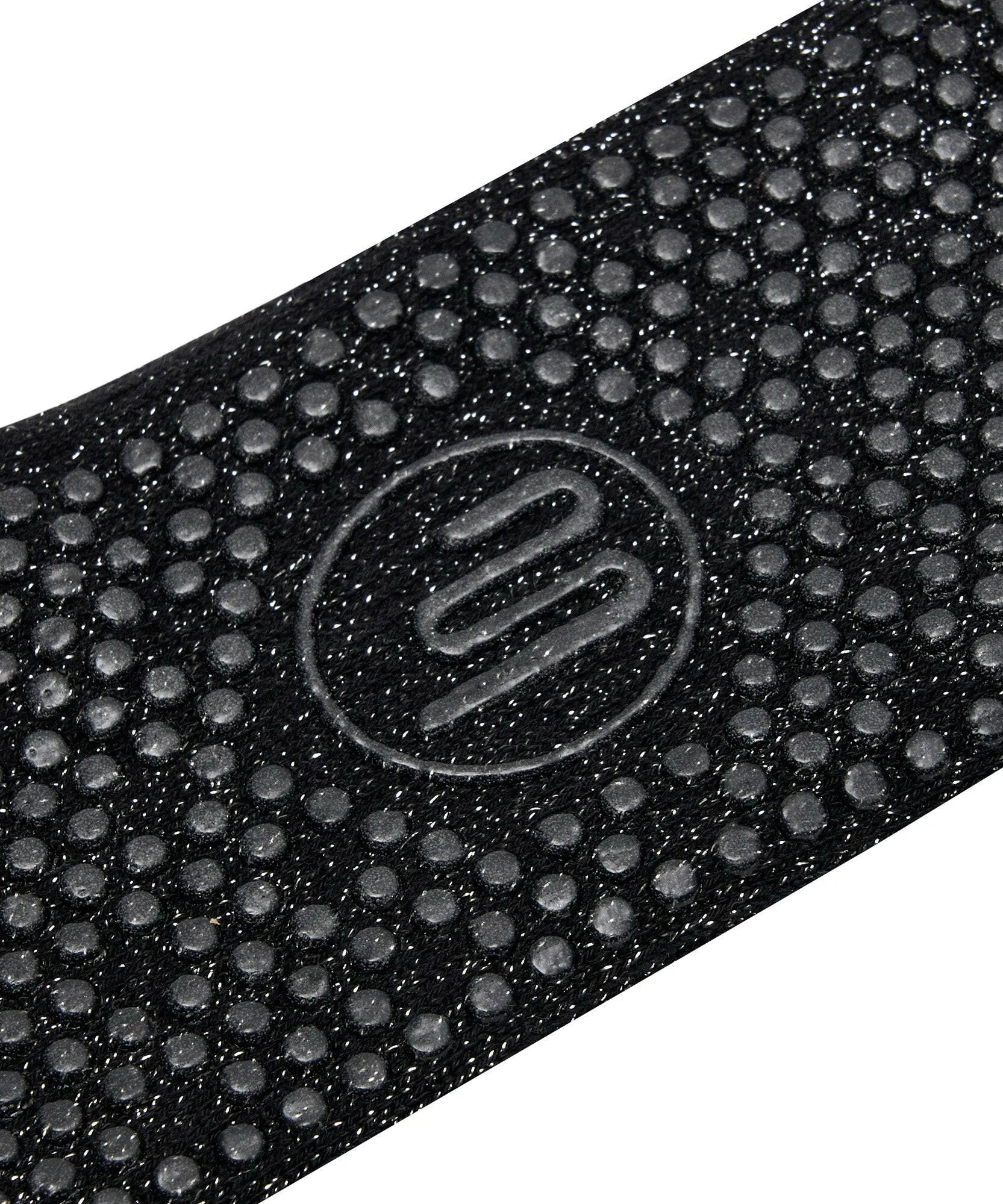 Classic Low Rise Grip Socks - Black Sparkle Frill