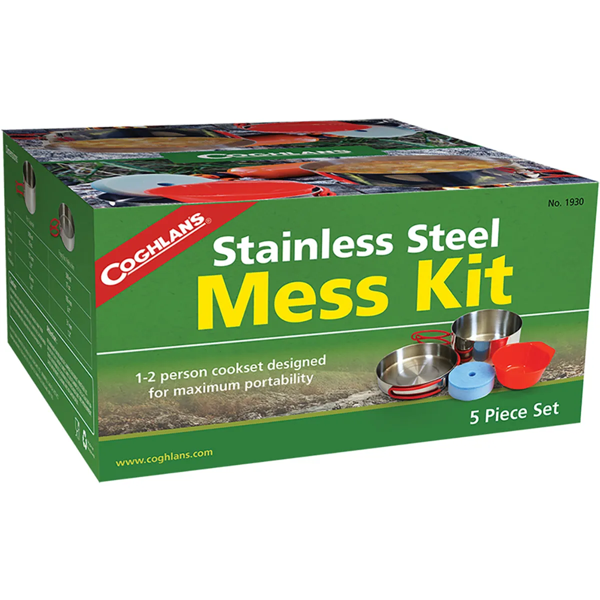 Coghlan's Stainless Steel Outdoor Camping Cooking Mess Kit