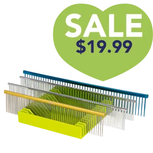 Comb Tray Lime Green by Vanity Fur