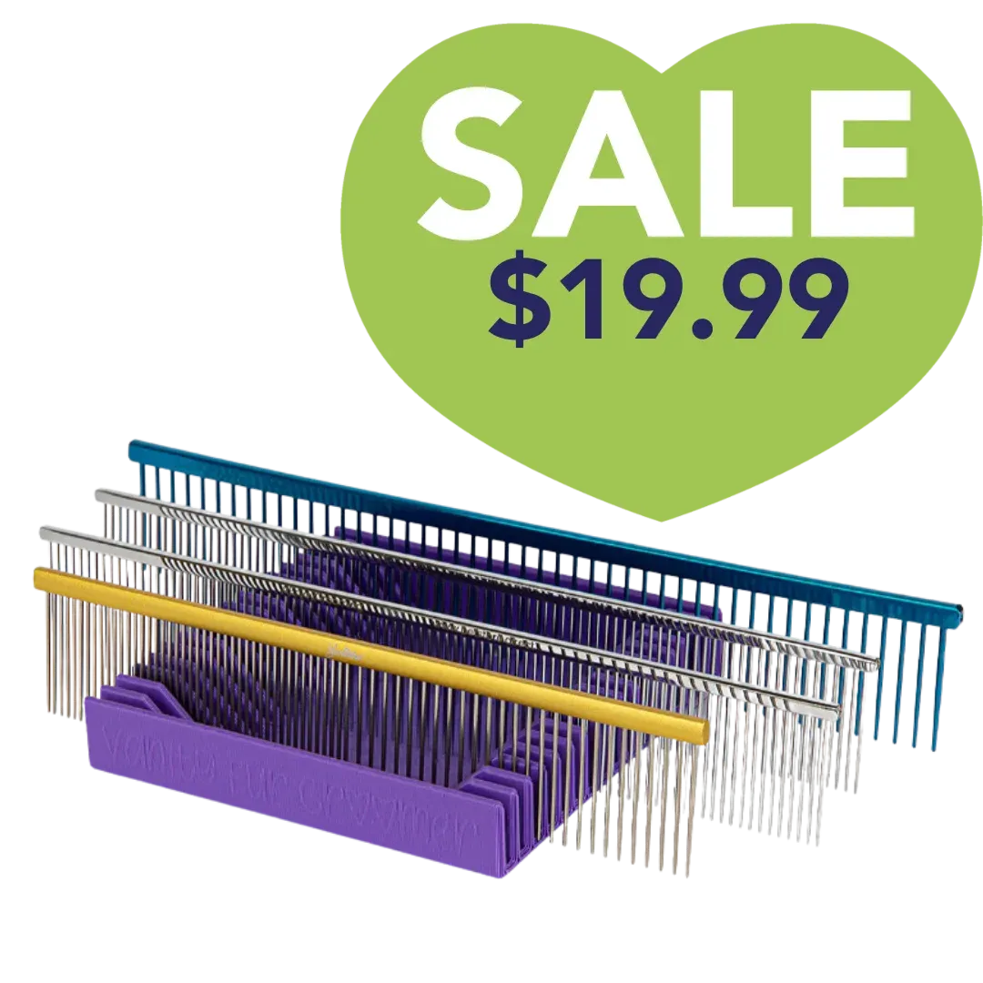 Comb Tray Purple by Vanity Fur