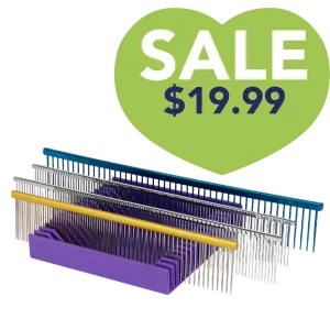 Comb Tray Purple by Vanity Fur