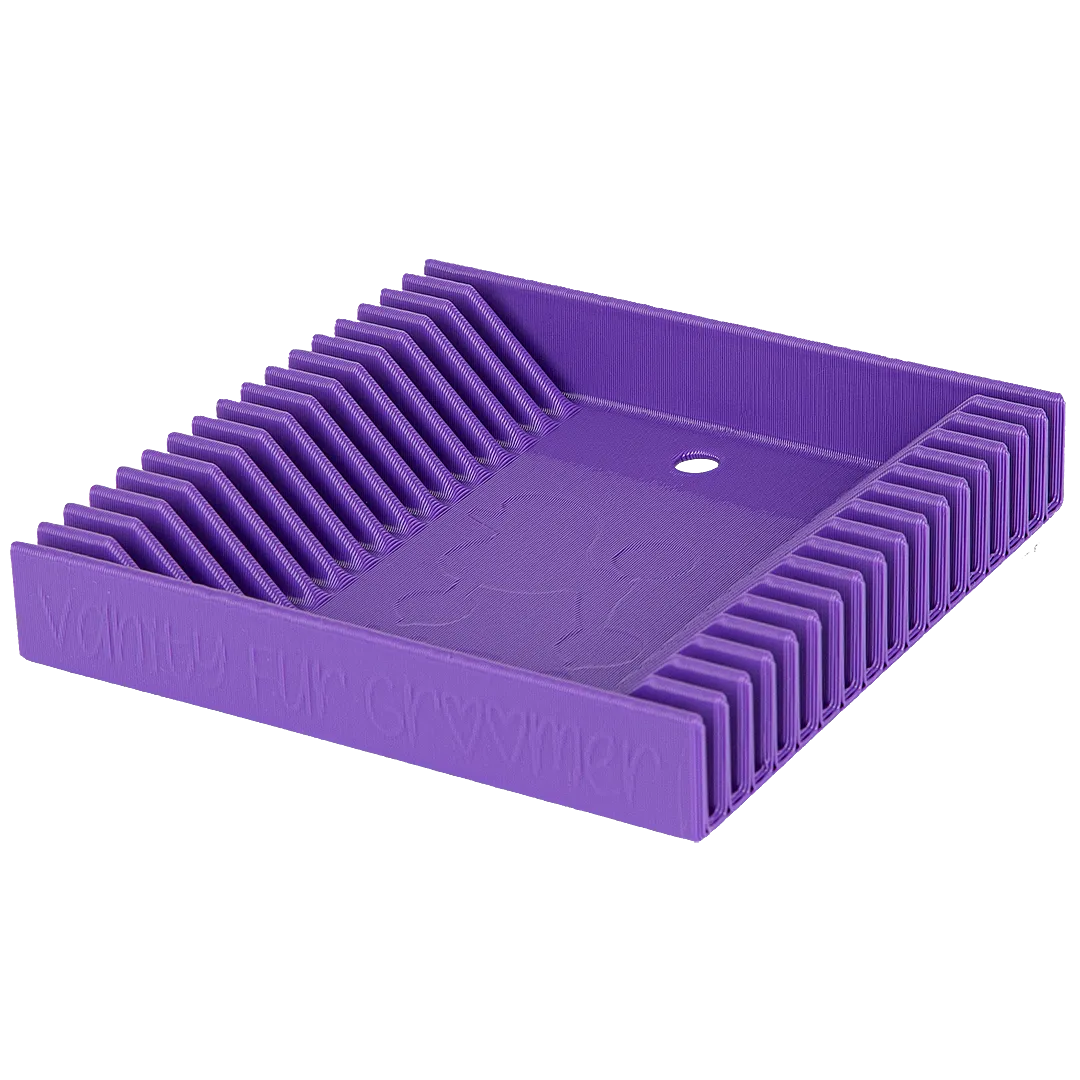 Comb Tray Purple by Vanity Fur