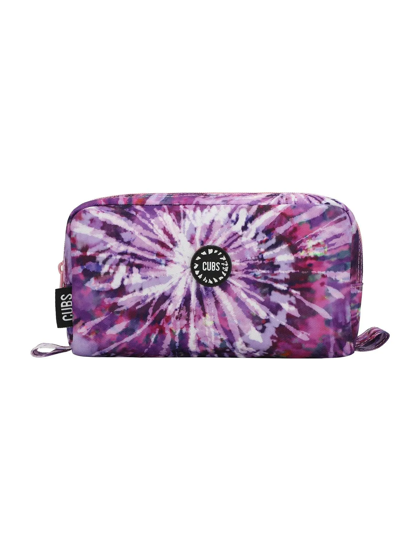 Cubs All Purple Tie Dye Pencil Case