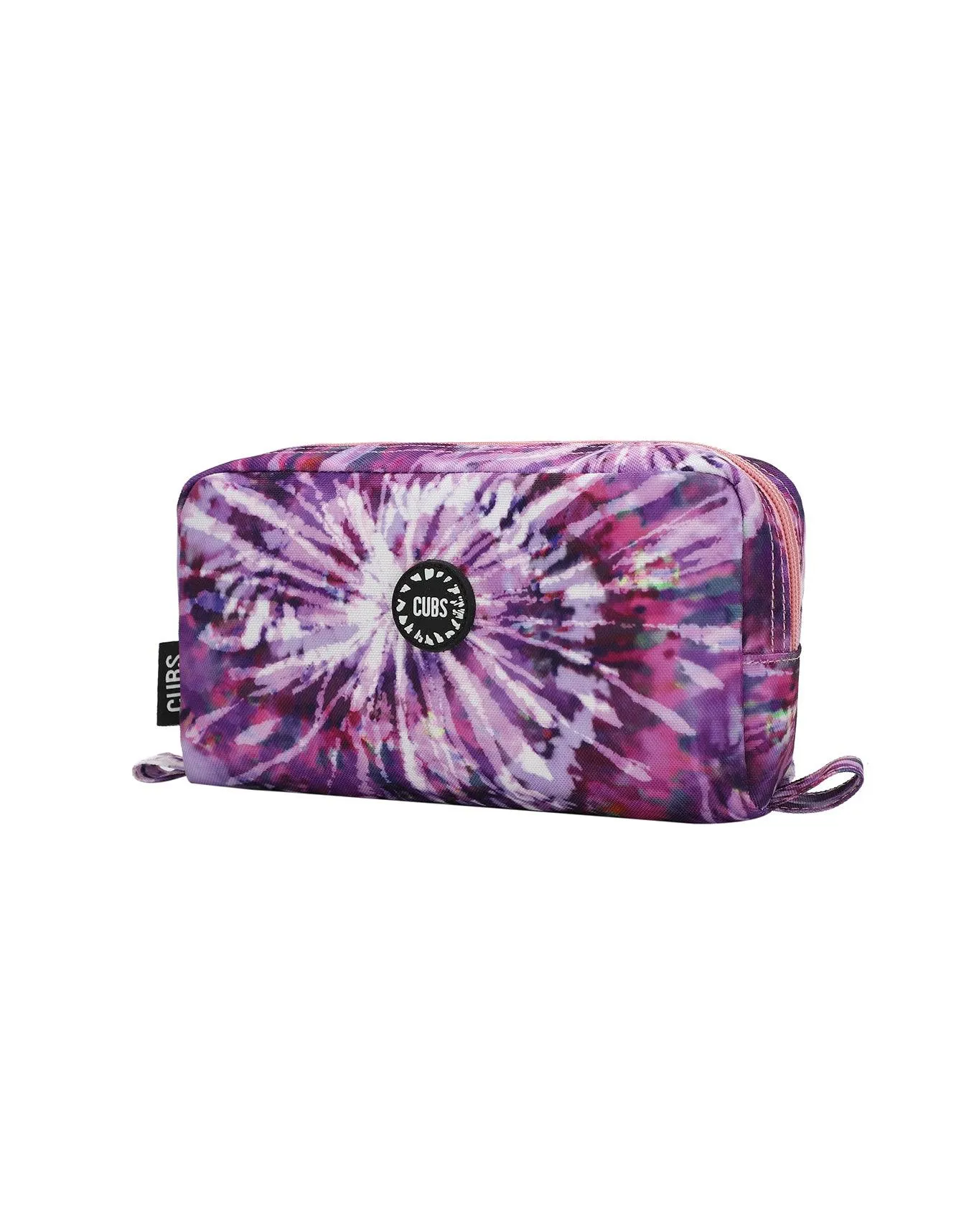 Cubs All Purple Tie Dye Pencil Case