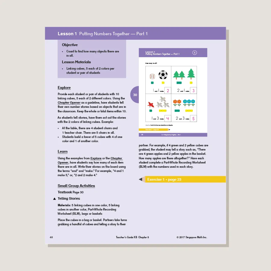 Dimensions Math Teacher's Guide KB - Blemished