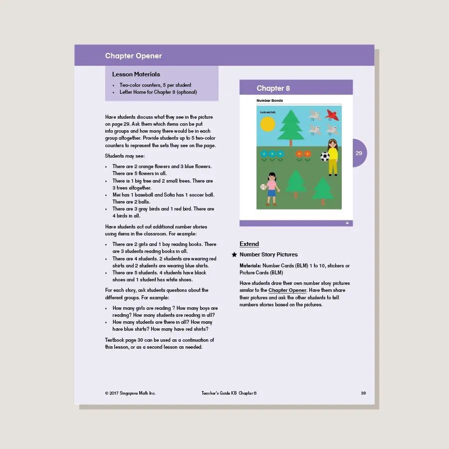 Dimensions Math Teacher's Guide KB - Blemished