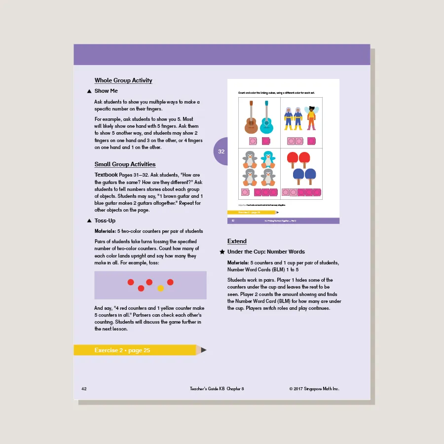 Dimensions Math Teacher's Guide KB - Blemished