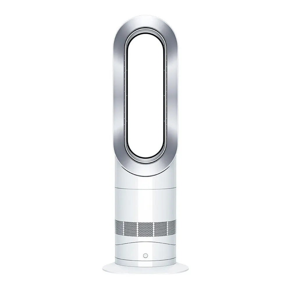 Dyson AM09 Tower Fan, White Nickel