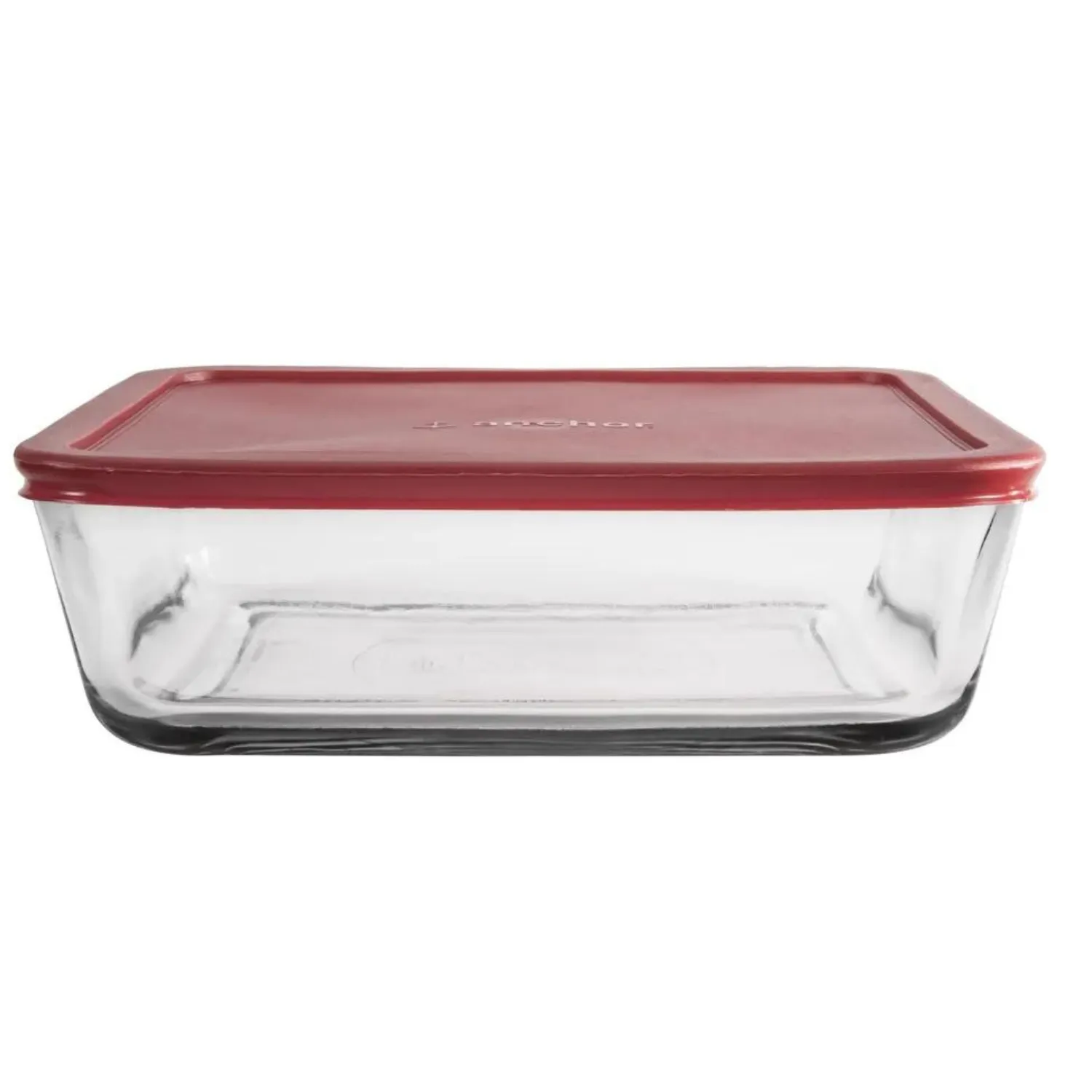 Eddington Food Storage Glass Red Lid 2.6L