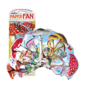 eeBoo Paper Fans: Mushrooms