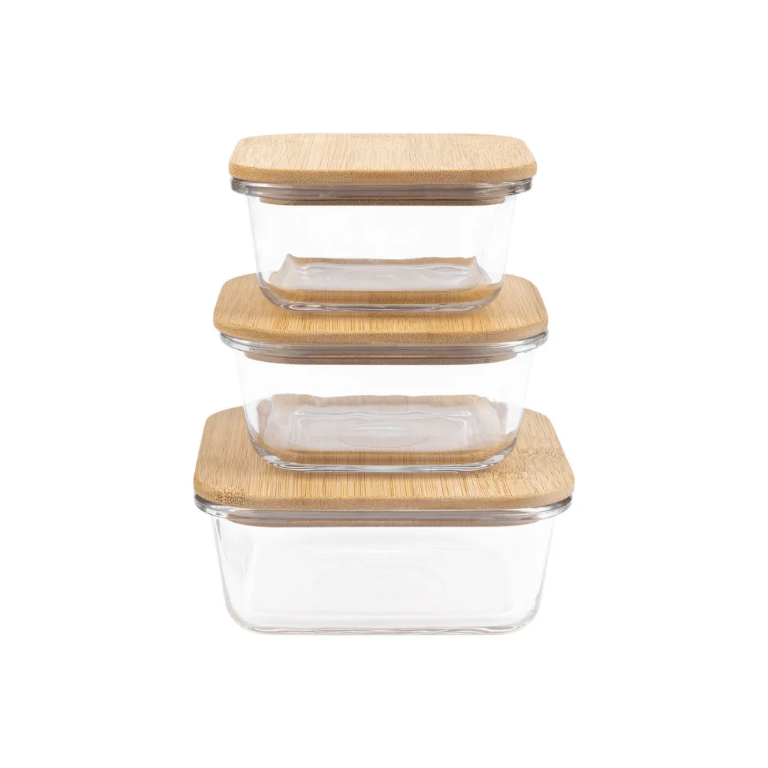 Ernesto Storage Boxes, Set of 3 Square