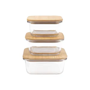 Ernesto Storage Boxes, Set of 3 Square