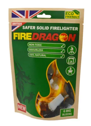 Firedragon Solid Fuel Blocks 27g 6 Pack