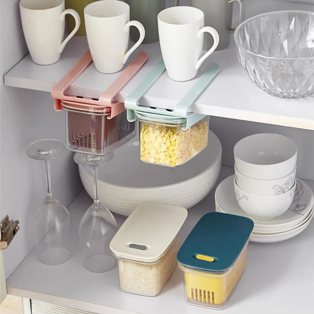 Food Storage Drainable Containers