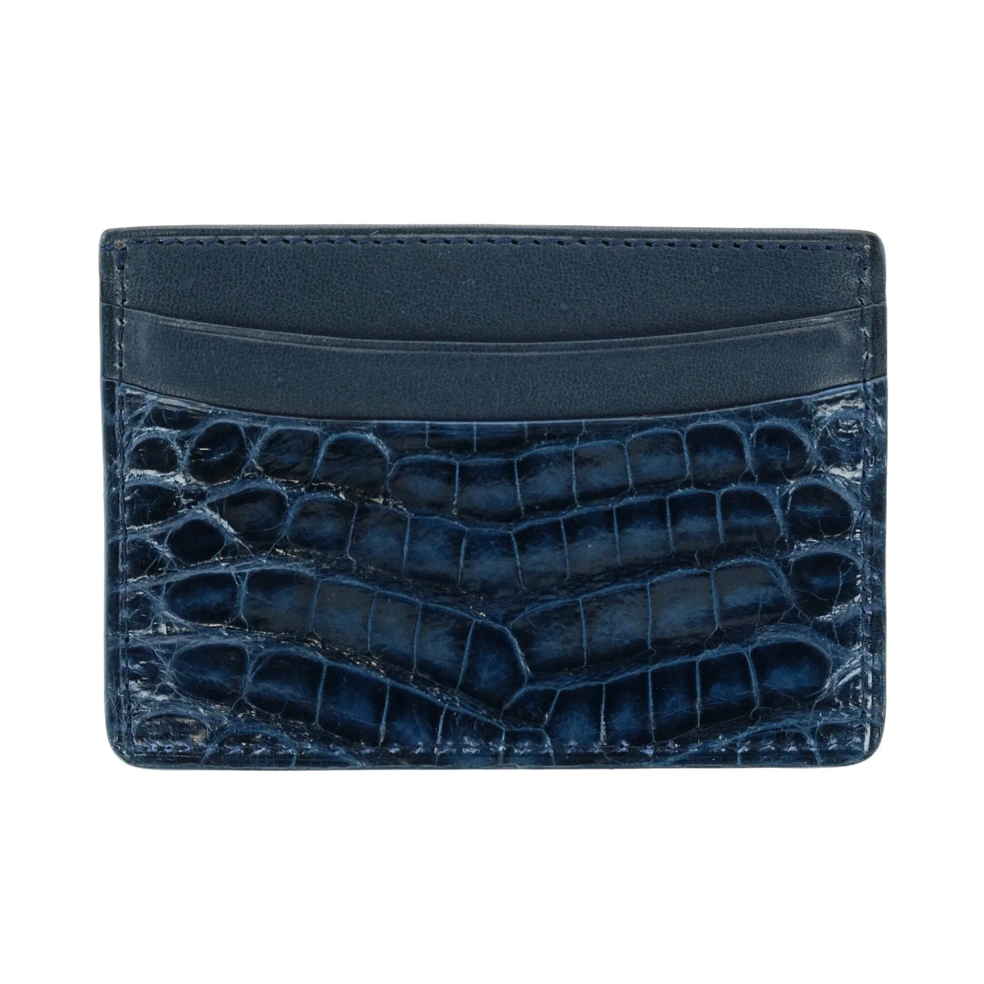 Genuine Crocodile Card Case