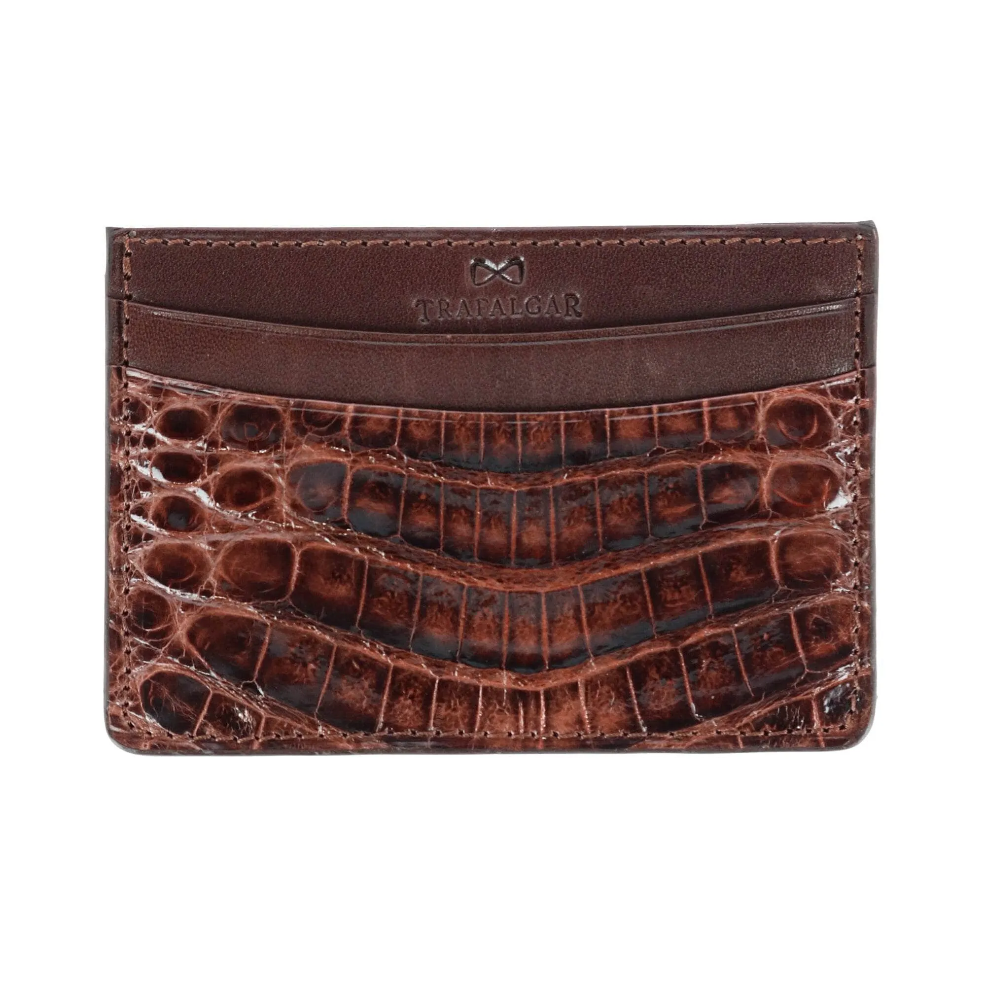 Genuine Crocodile Card Case