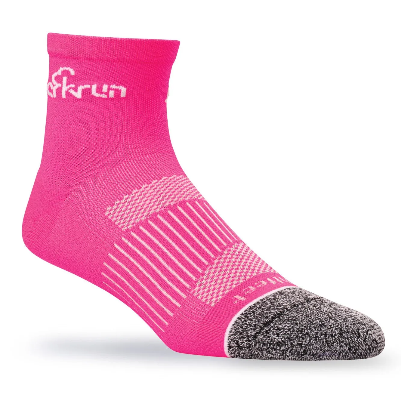 Half Crew Pink Socks