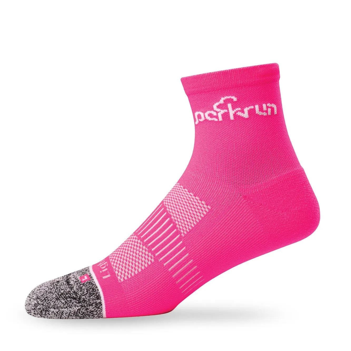 Half Crew Pink Socks