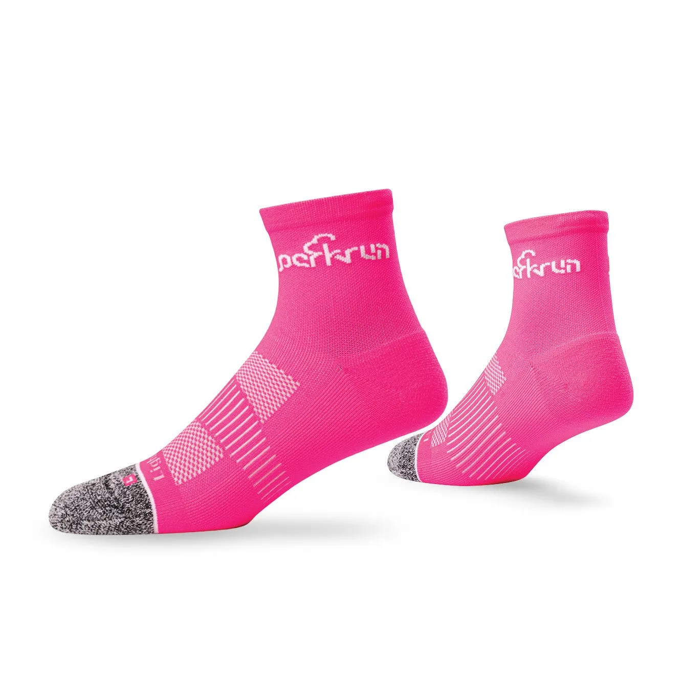 Half Crew Pink Socks