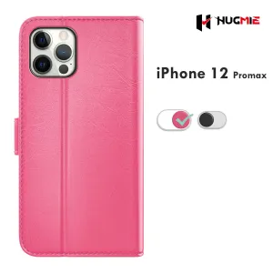 Hugmie® Classic Series iPhone 12 Pro Max Leather Folio Case