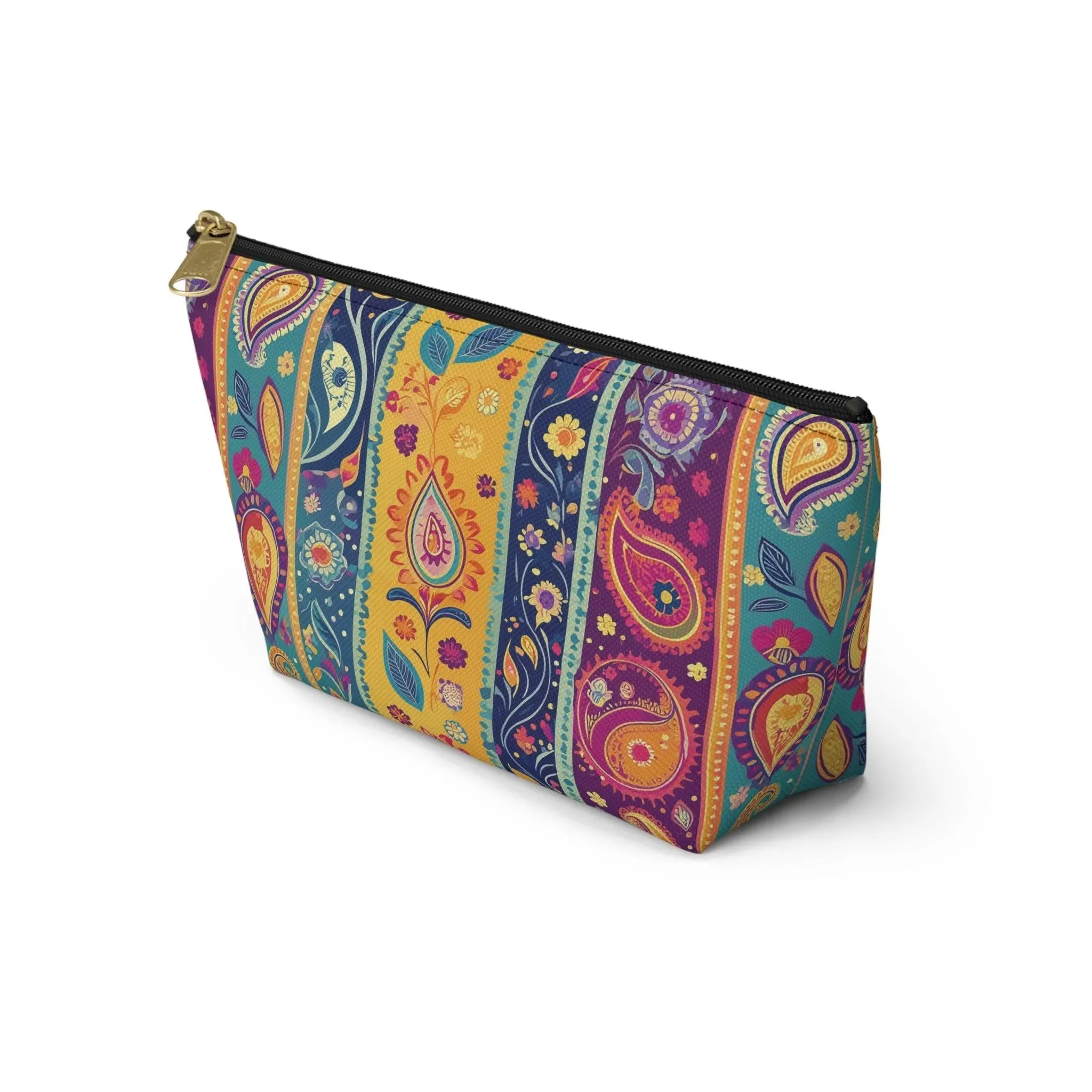 Indian Whimsical Paisley Pouch