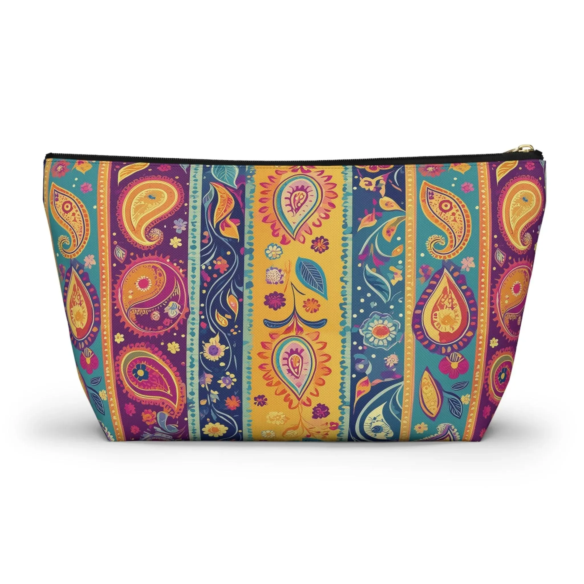 Indian Whimsical Paisley Pouch