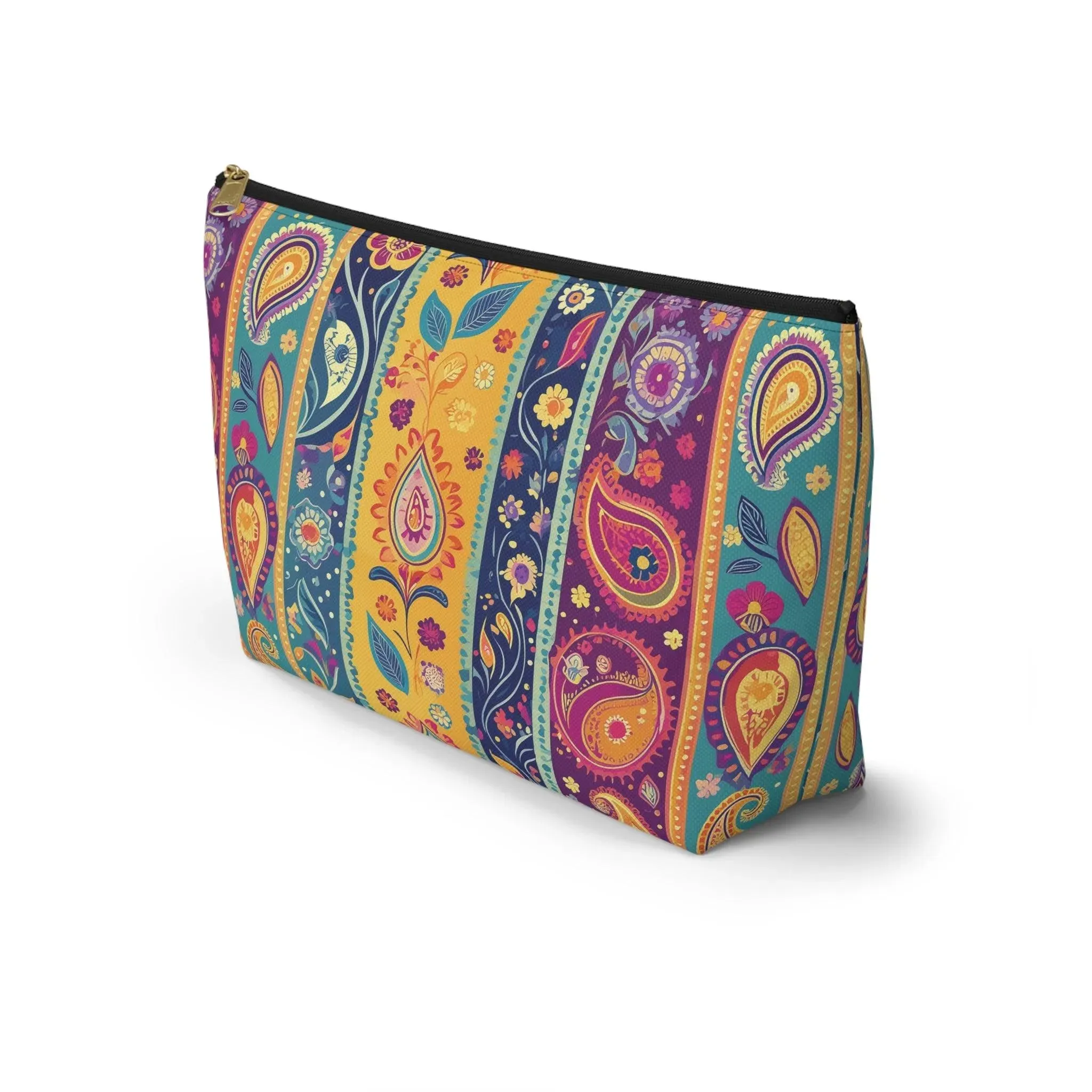 Indian Whimsical Paisley Pouch