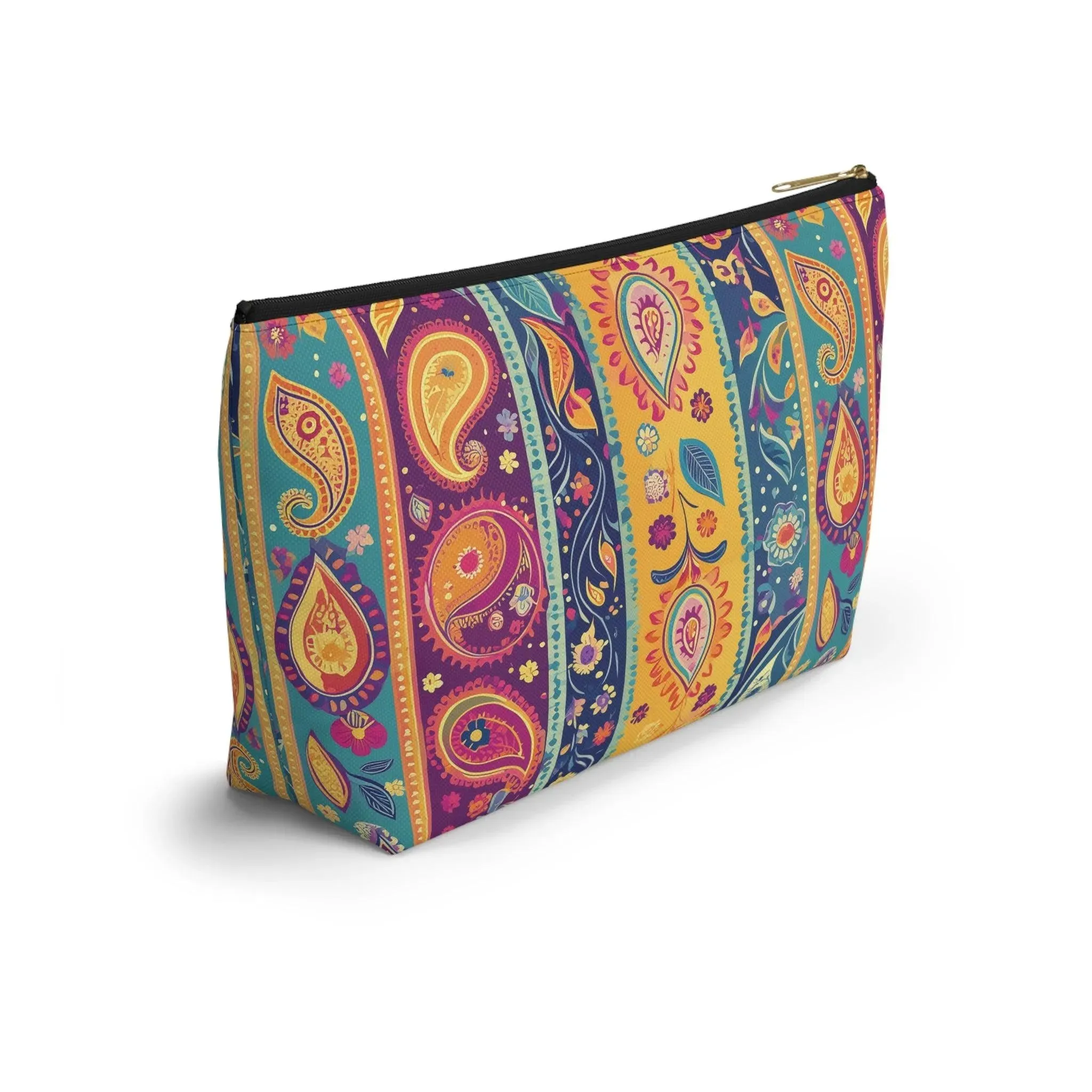 Indian Whimsical Paisley Pouch